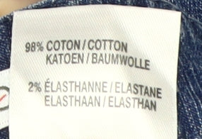 Damart Women's Plus Size Blue Straight Leg Jeans, Size 22