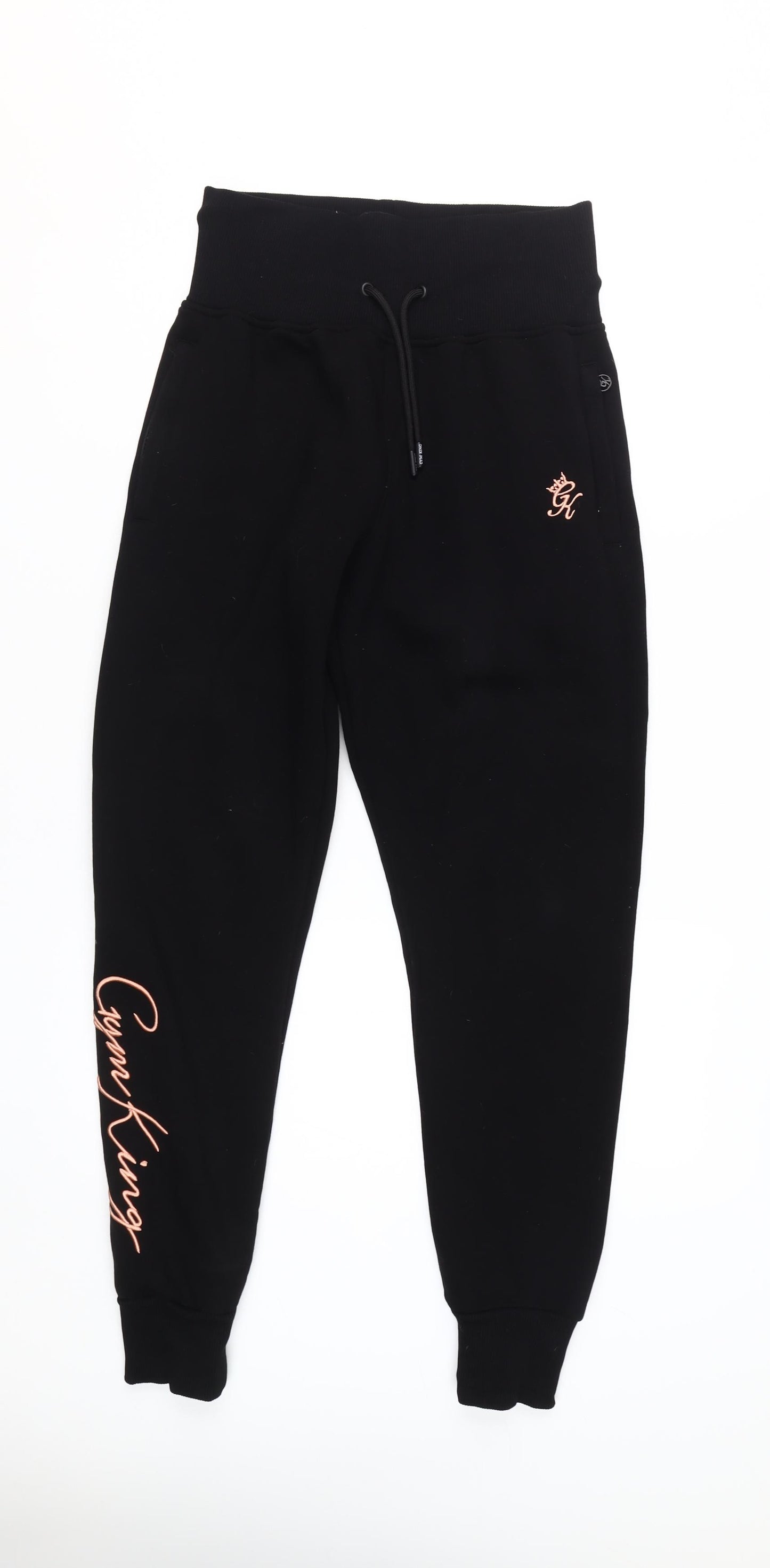 Gym King Women's Black Jogger, Size 10, Casual Wear