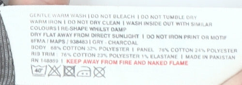 Fat Face Men's Grey Jogger Trousers, L, Casual, Relaxed Fit