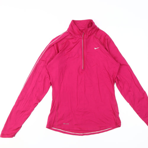 Nike Women’s Pink Long Sleeve Running Top S