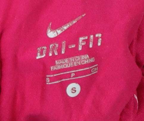 Nike Women’s Pink Long Sleeve Running Top S