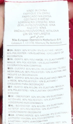 Nike Women’s Pink Long Sleeve Running Top S