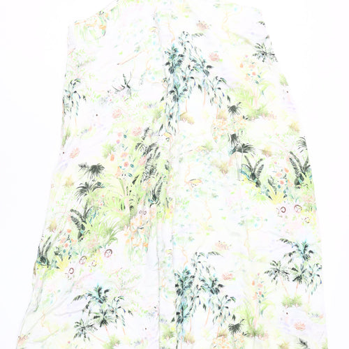 H&M Women's Multicoloured Floral Slip Dress Size 14