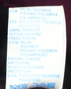 C&A Women's Snow Pants Red Size 12 Elastic Waist