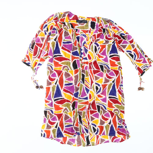 French Connection Women’s Multicoloured Shift Dress, Size S