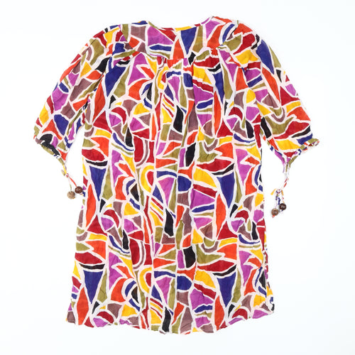 French Connection Women’s Multicoloured Shift Dress, Size S