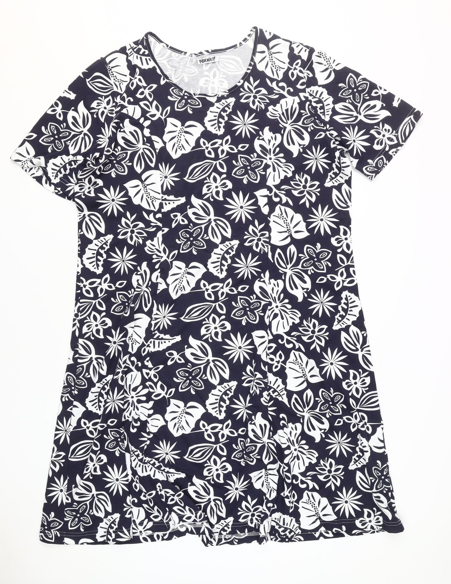 Damart Women’s Size 24 Multicoloured Floral Shift Dress