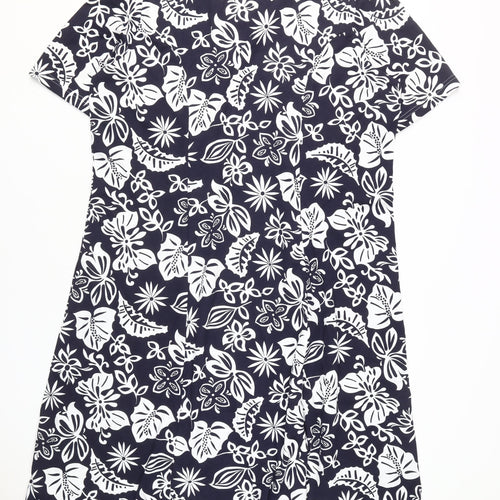 Damart Women’s Size 24 Multicoloured Floral Shift Dress