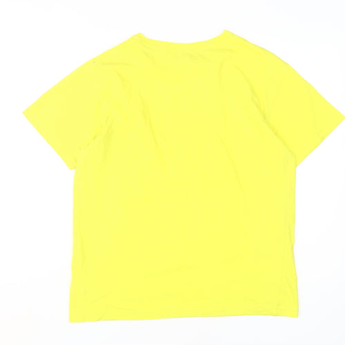 SoulStar Men’s Yellow California Graphic T-Shirt M