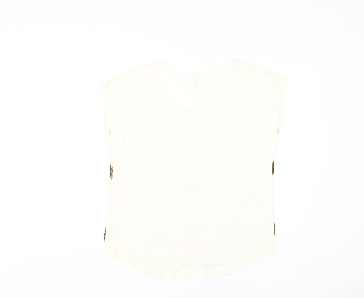 Next Women's Multicoloured Geometric T-Shirt Size 14