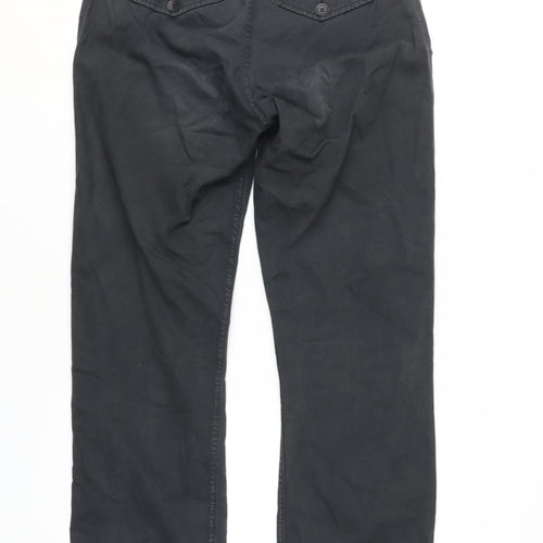 Marks and Spencer Men's Grey Chino Trousers Size 30
