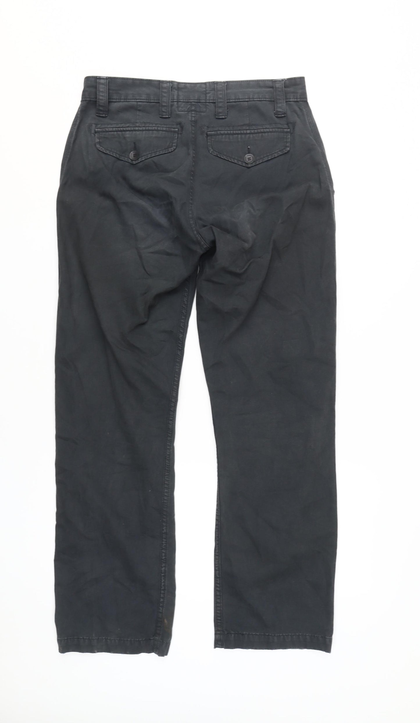 Marks and Spencer Men's Grey Chino Trousers Size 30