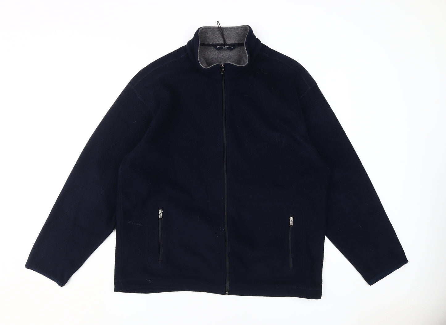 Marks and Spencer Men's Blue Fleece Jacket M