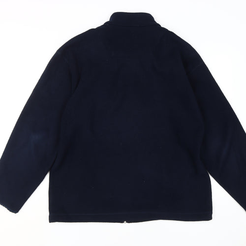 Marks and Spencer Men's Blue Fleece Jacket M