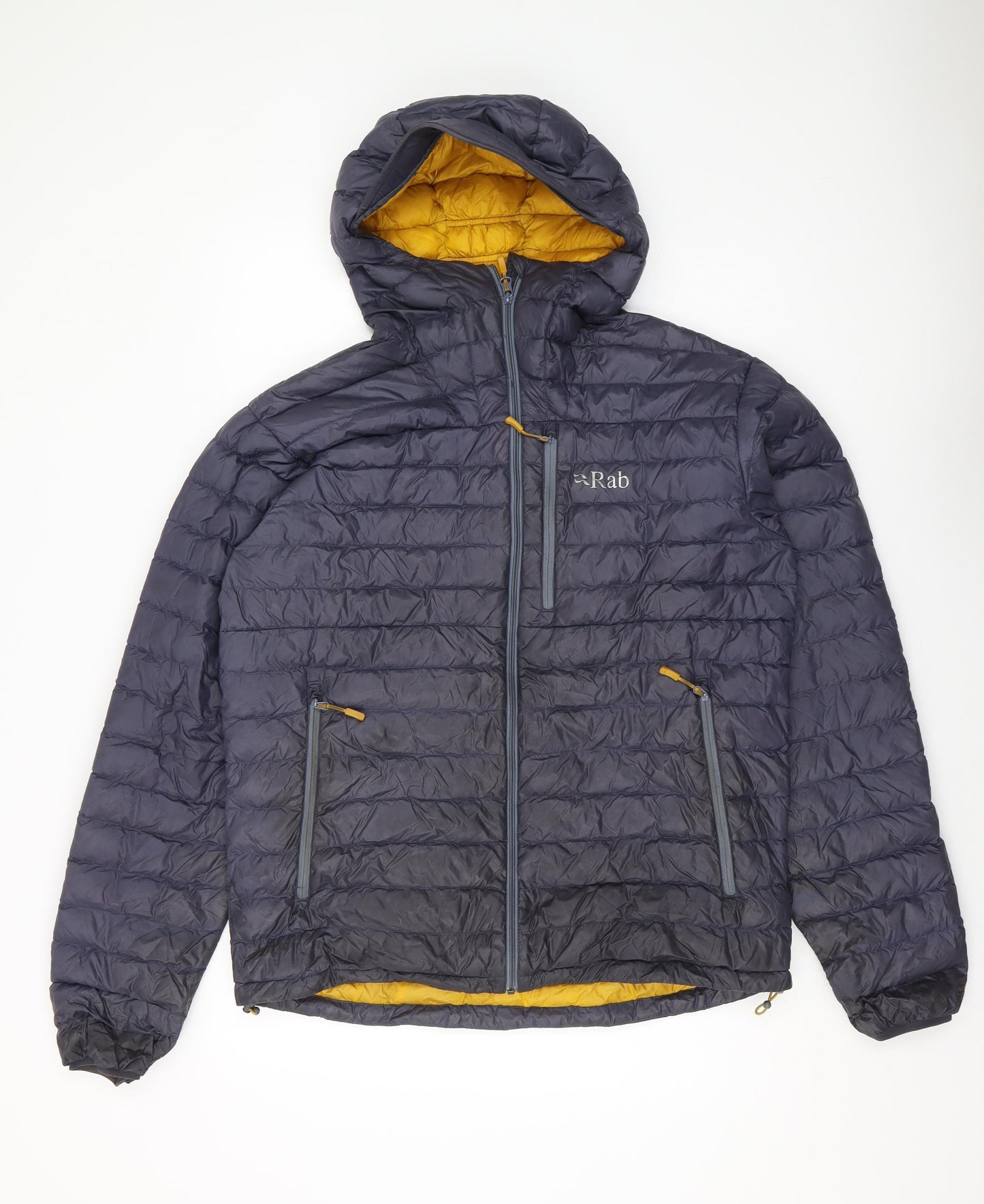 Rab Men's Grey Lightweight Puffer Jacket L