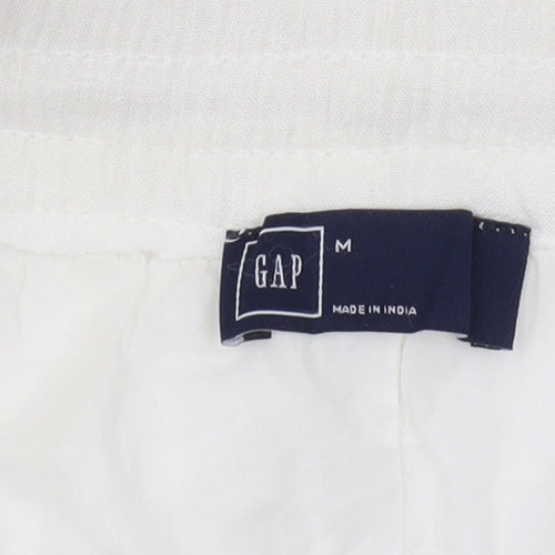 GAP Women's White Peasant Midi Skirt M