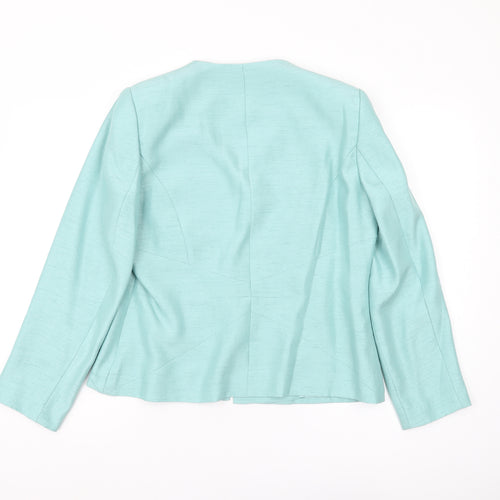 Jacques Vert Women's Blue Blazer UK 12, Lined, Formal Wear