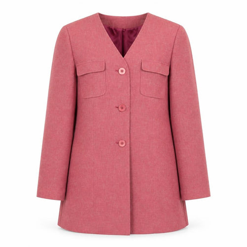 Viyella Women's Pink Blazer Size 10 Business Casual