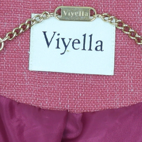 Viyella Women's Pink Blazer Size 10 Business Casual