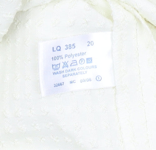 Classics Women’s Ivory Button-Up 3/4 Sleeve Shirt