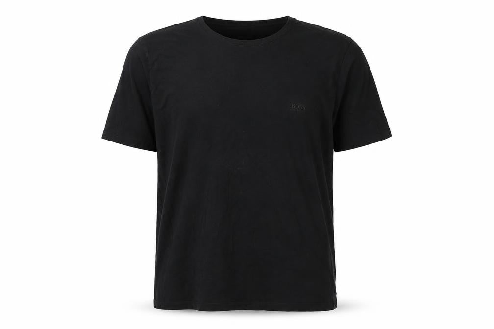 BOSS Men's Black Crew Neck T-Shirt 2XL Regular Fit