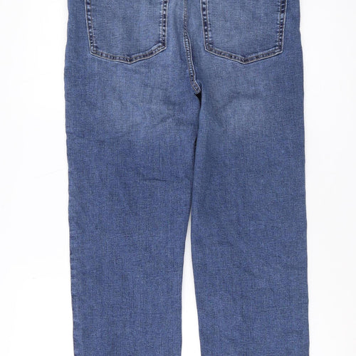 Marks and Spencer Women's Blue Straight Jeans Size 16