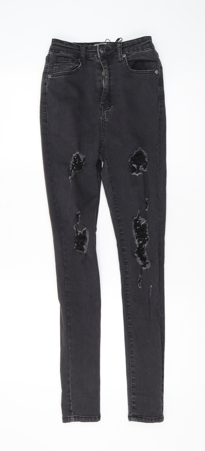 PrettyLittleThing Black Skinny Jeans Women Size 6