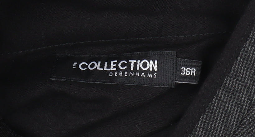 Debenhams Men's Grey Dress Pants 36R