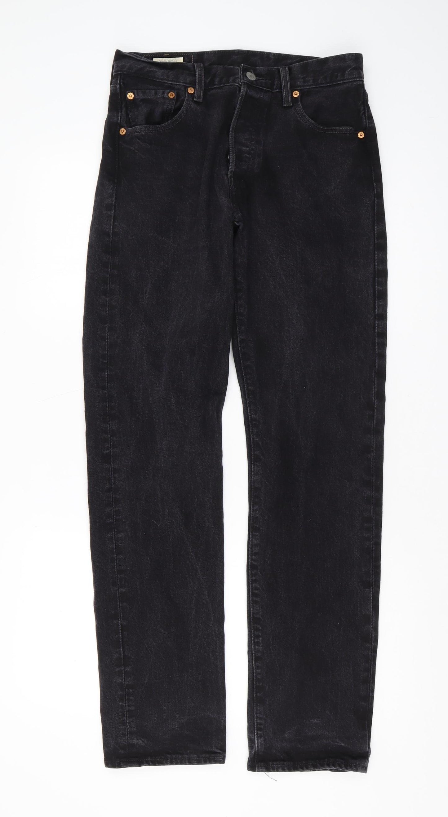 Levi's Men's Black Straight Jeans Size 30