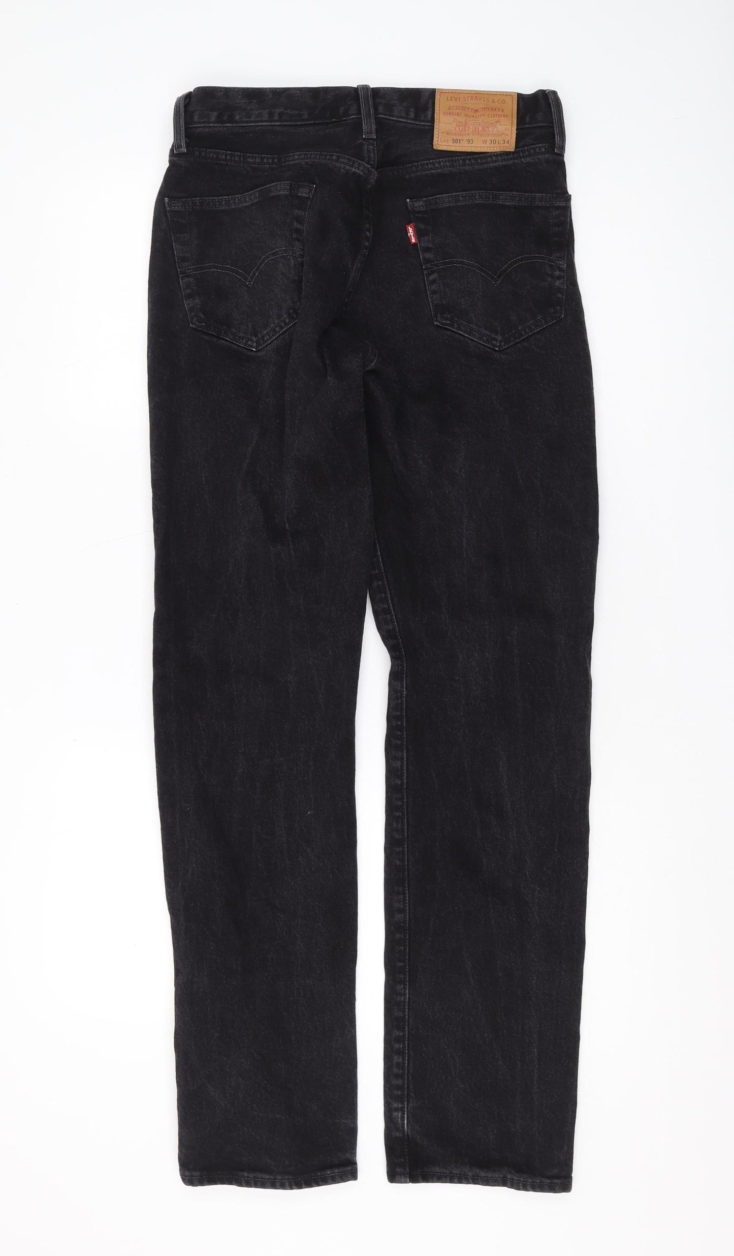 Levi's Men's Black Straight Jeans Size 30