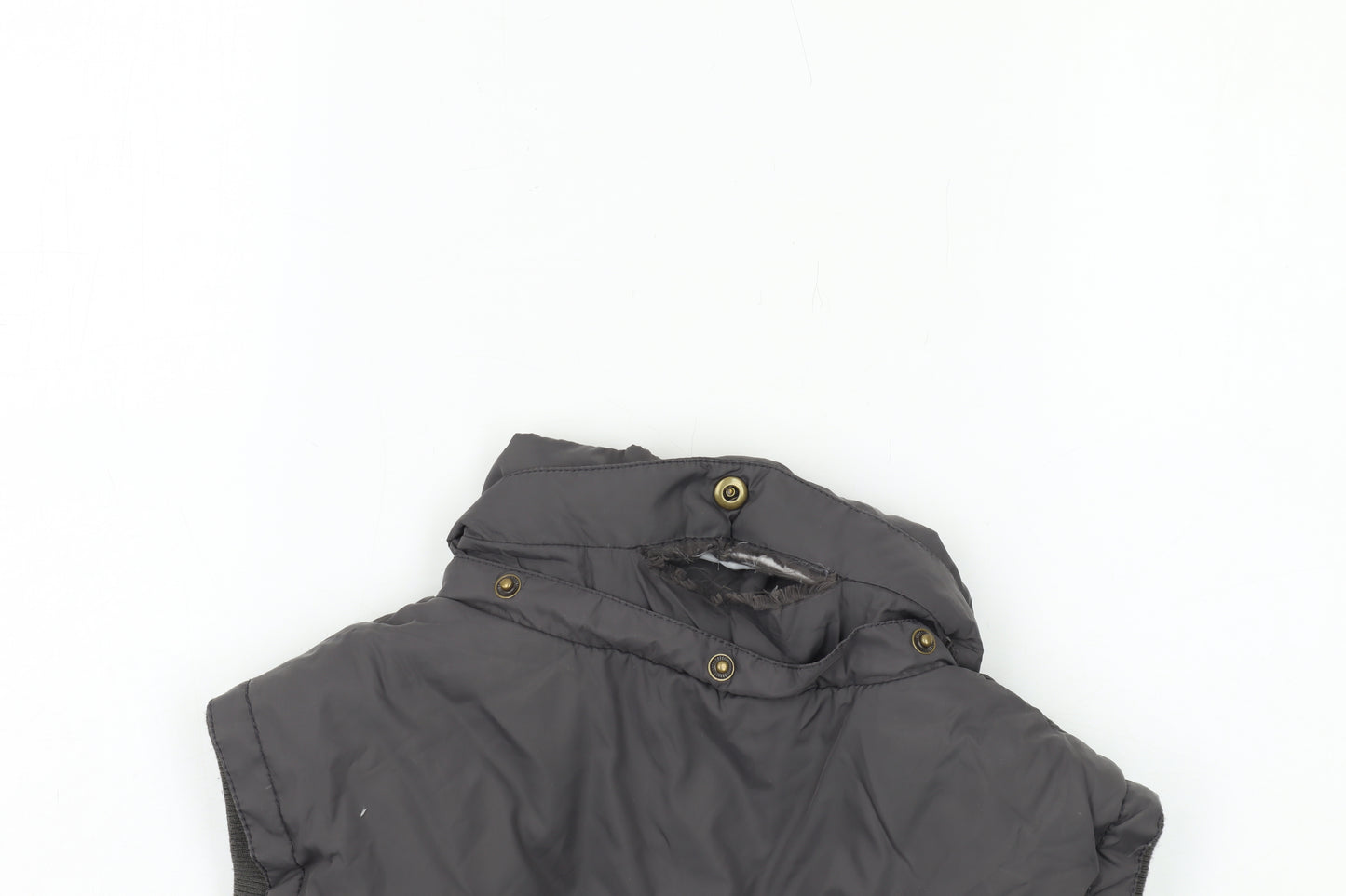 Jack Wills Women's Grey Puffer Waistcoat Size 10