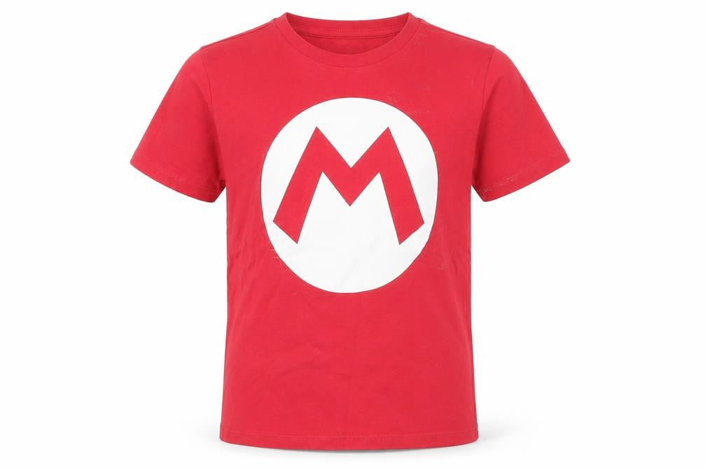 Nintendo Boys Red Super Mario T-Shirt Size 9-10 Years