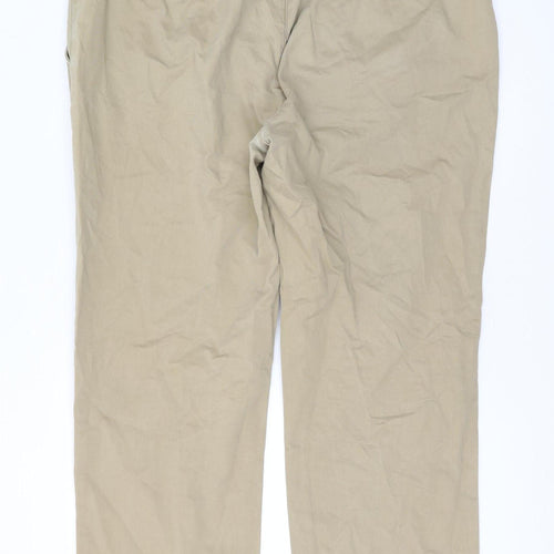 Gant Men's Beige Chino Trousers Size 42 - Regular Fit