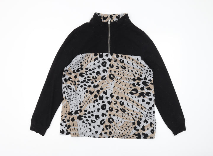 Roman Women's Animal Print Pullover Jumper, Size 14