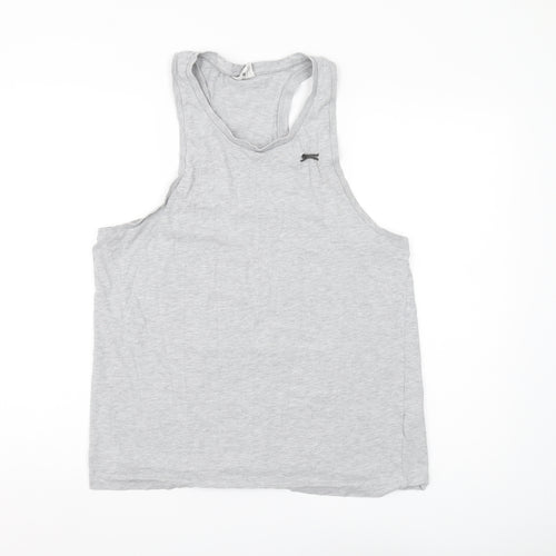 Slazenger Men's Grey Sleeveless T-Shirt XL