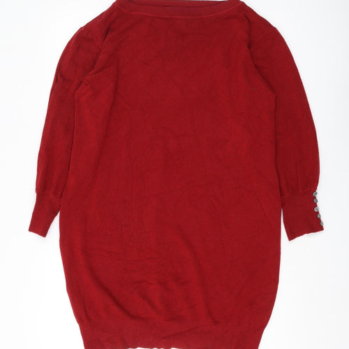 Roman Women's Red Pullover Jumper Size 14