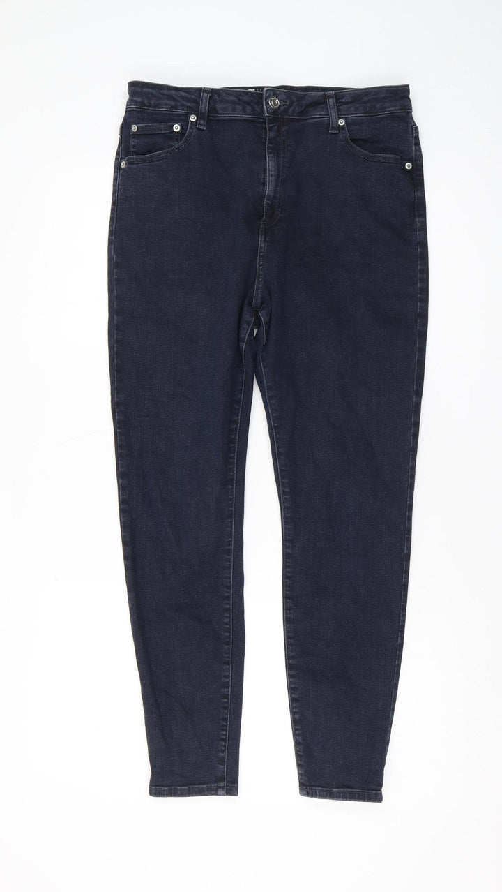ASOS DESIGN Women's Blue Skinny Jeans Size L