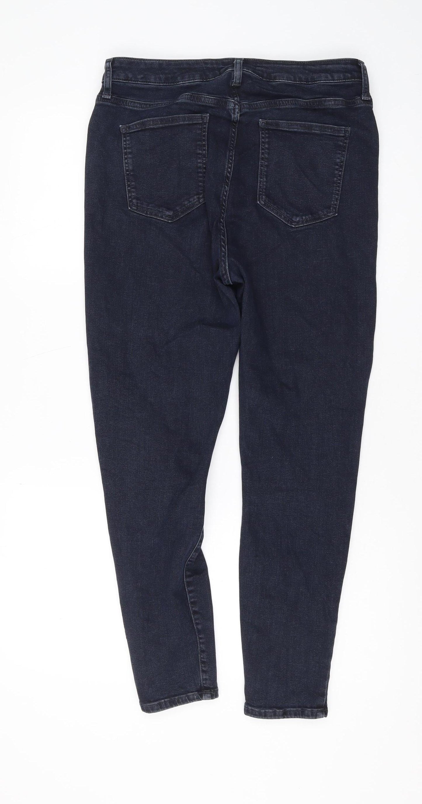 ASOS DESIGN Women's Blue Skinny Jeans Size L