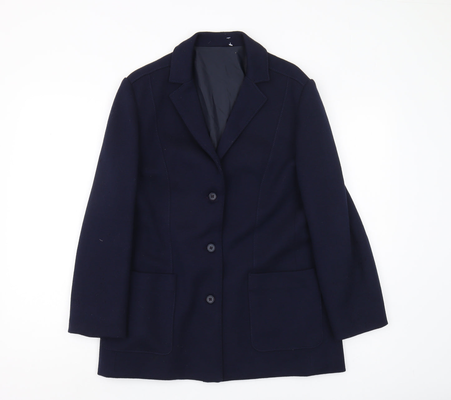 MatchSet Women's Blue Blazer - Size S, Business Casual