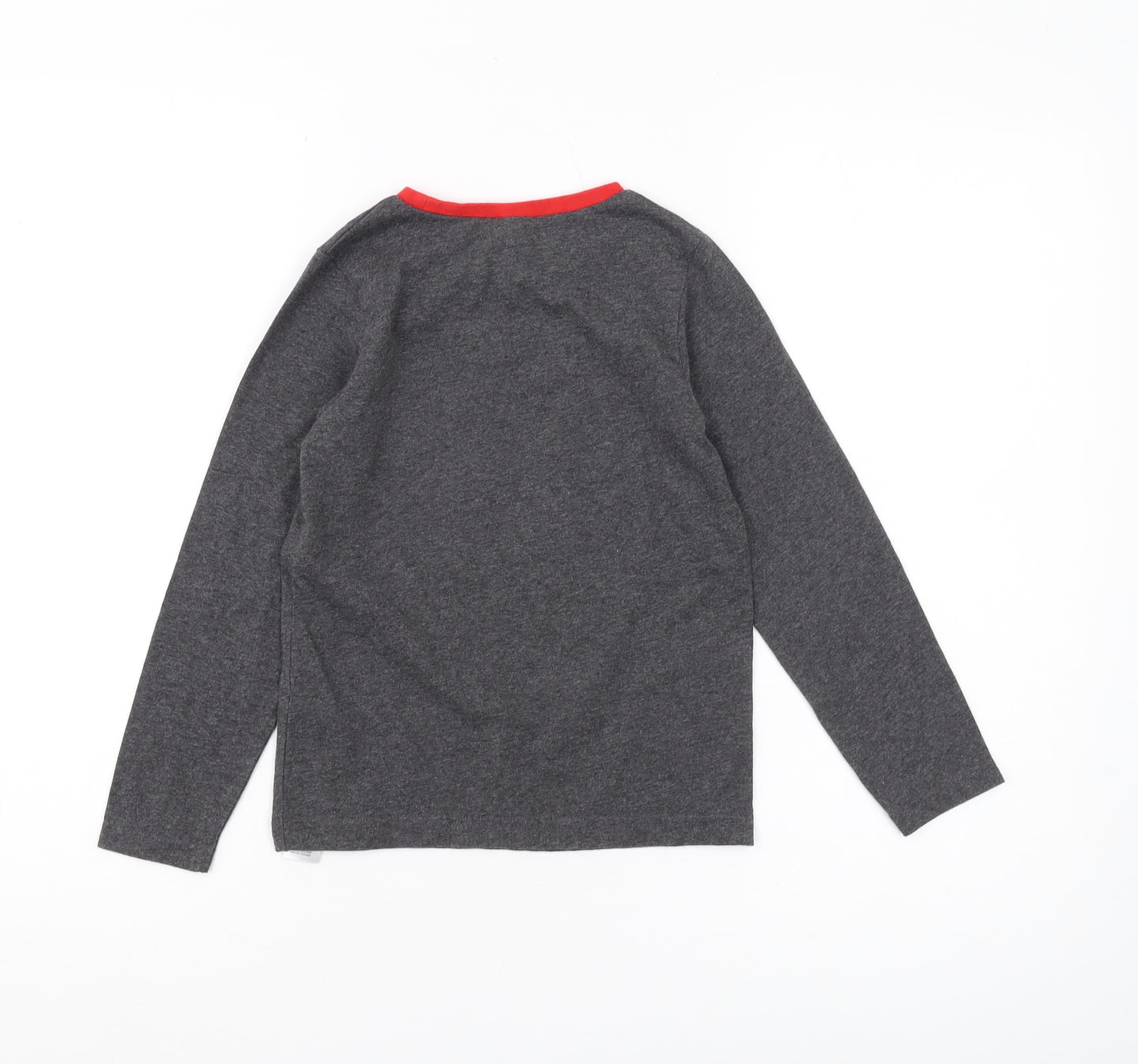 Marvel Avengers Boys Grey Long Sleeve T-Shirt 7-8 Years Superhero