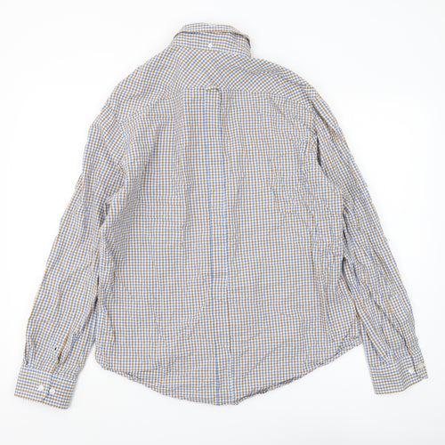 Ben Sherman Men's Check Shirt L Collared Multicoloured