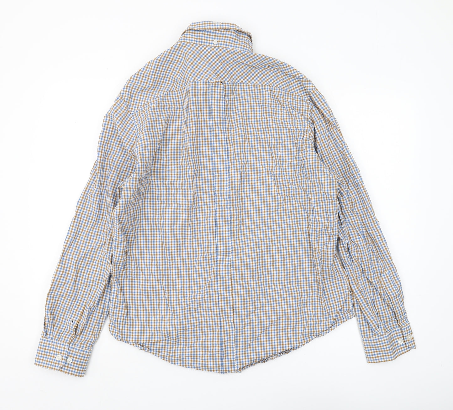 Ben Sherman Men's Check Shirt L Collared Multicoloured