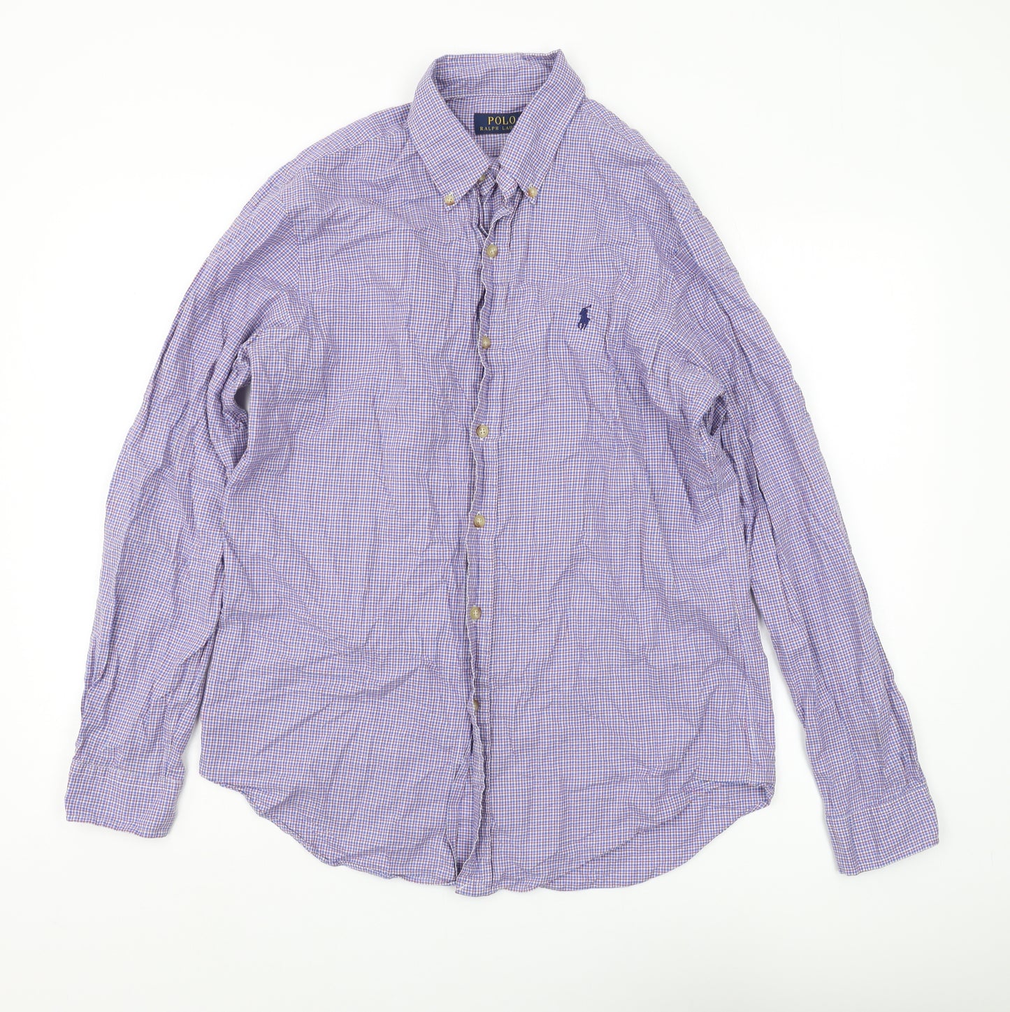 Polo Ralph Lauren Men's Multicoloured Check Button-Up Shirt