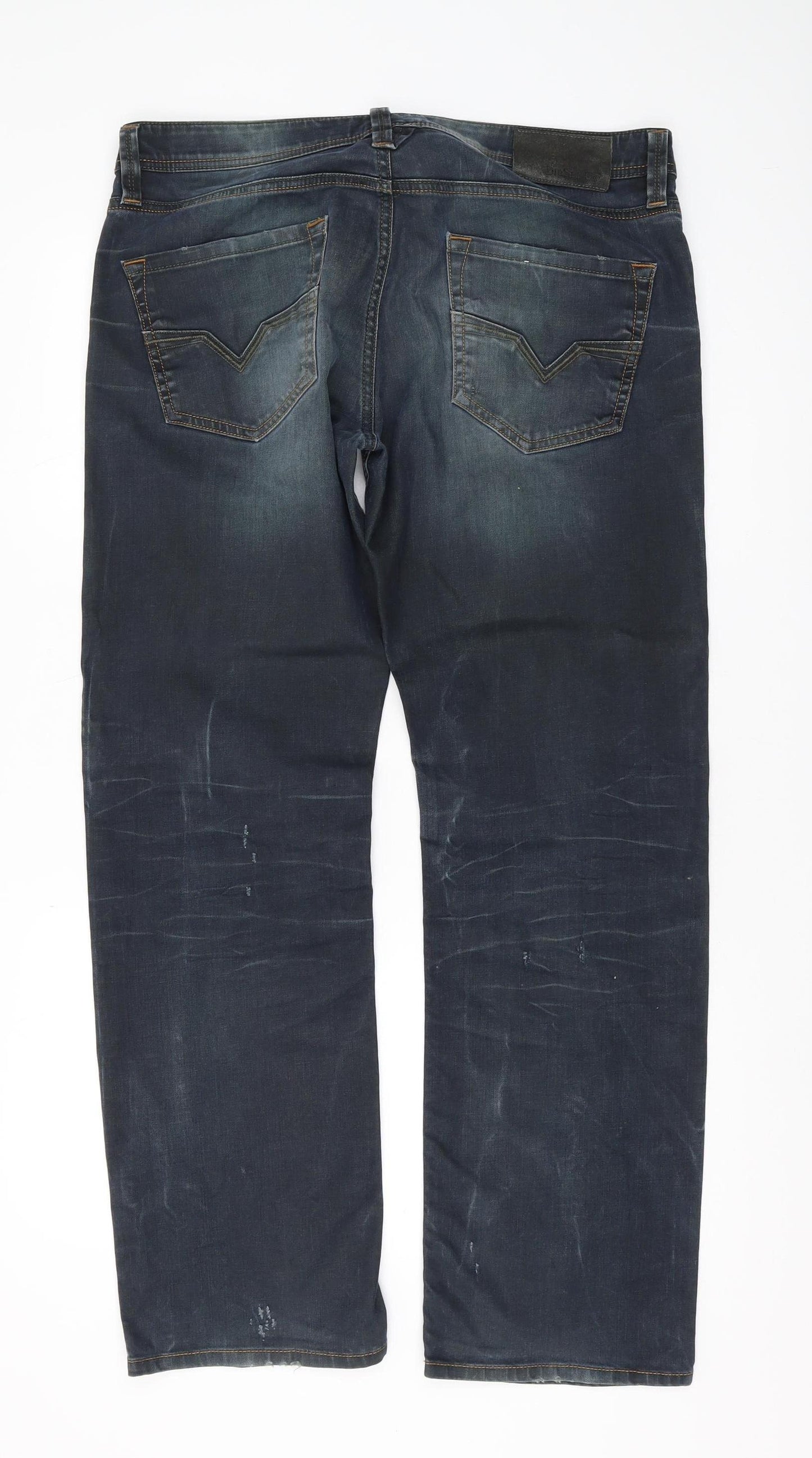 Diesel Larkee Regular Straight Men's Blue Jeans 34