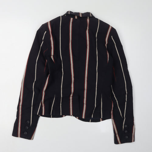 Oasis Women’s Multicoloured Striped Blazer Size 8