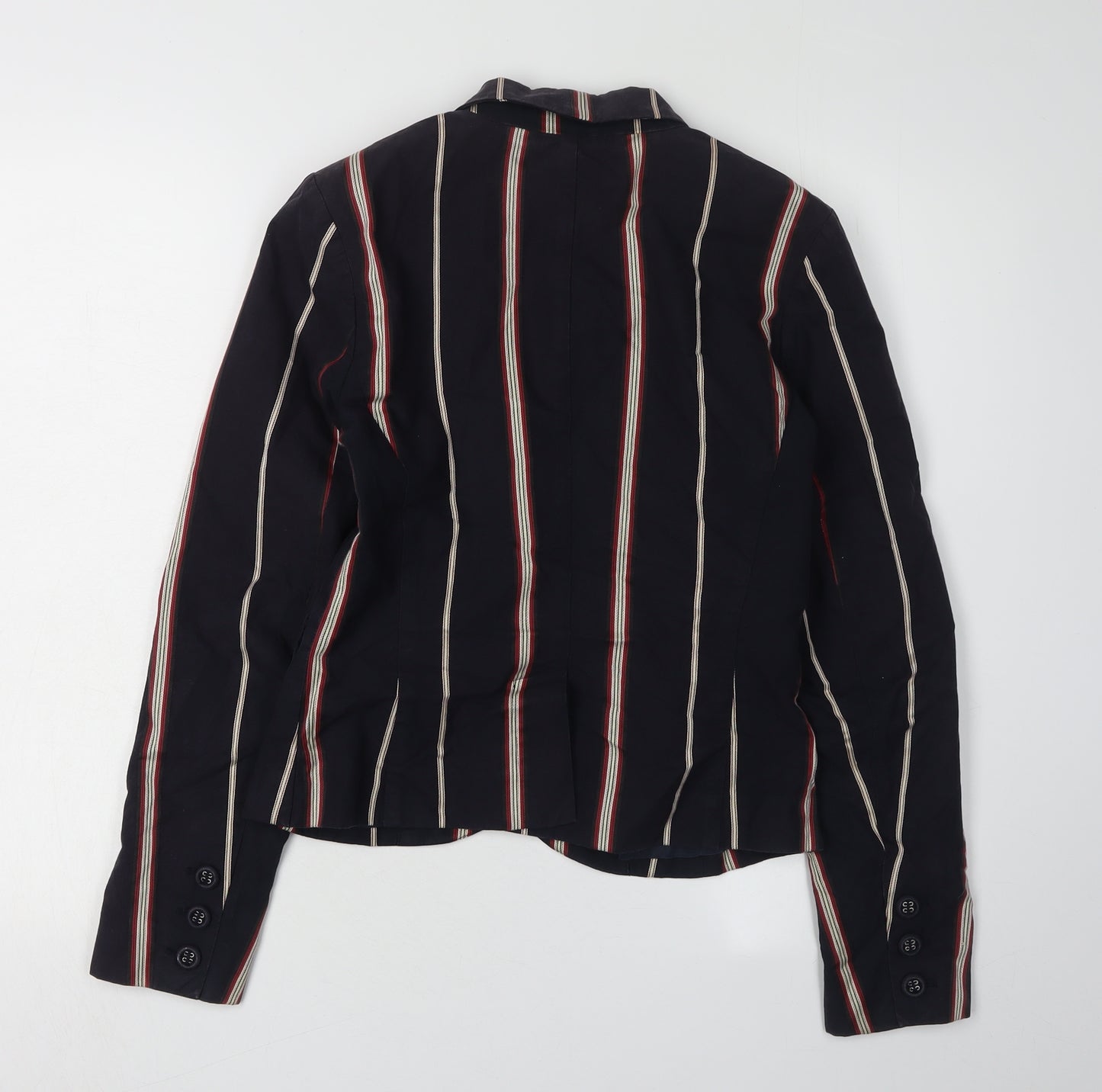 Oasis Women’s Multicoloured Striped Blazer Size 8