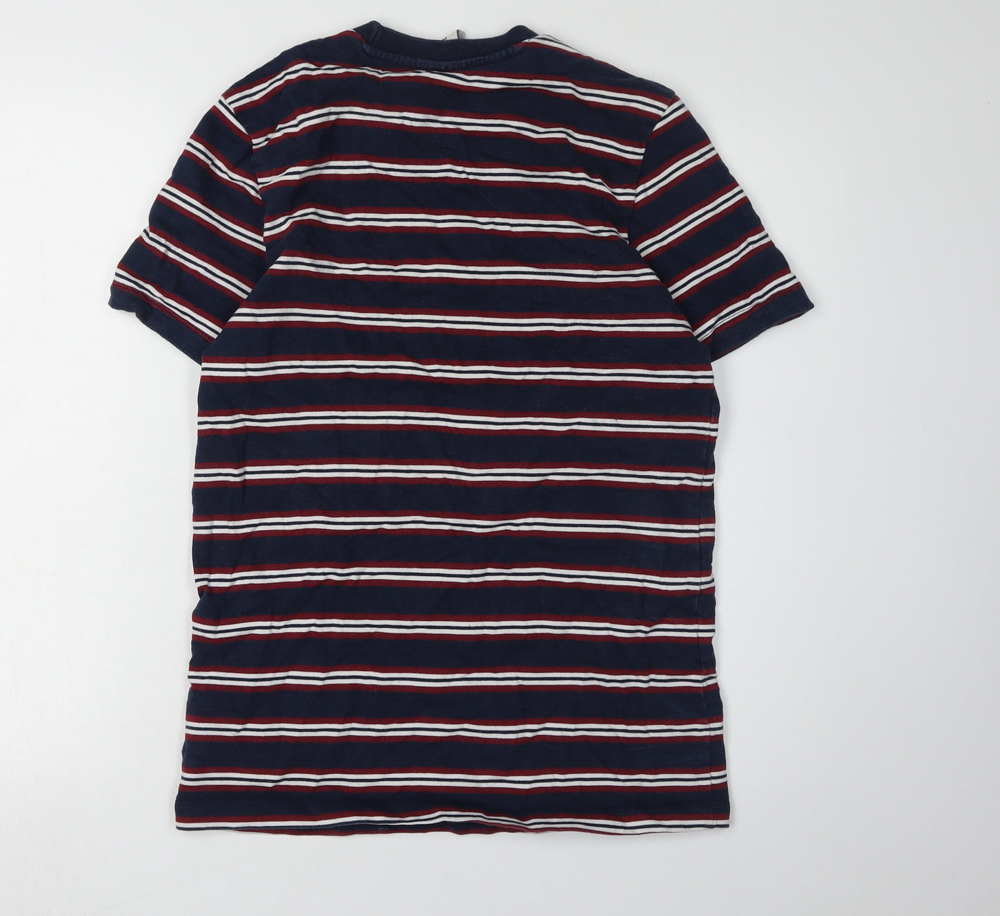 Adidas Men's Multicoloured Striped T-Shirt S