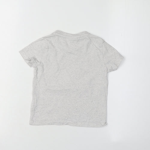 Marvel Boys Grey Superhero T-Shirt 2-3 Years Short Sleeve