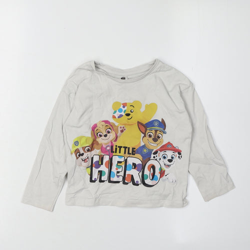 George Boys White PAW Patrol T-Shirt, 2-3 Years