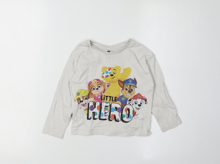 George Boys White PAW Patrol T-Shirt, 2-3 Years